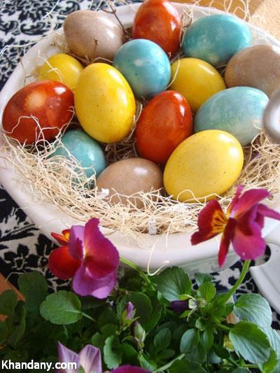 چگونه تخم‌مرغ‌های هفت سين را رنگ كنيم؟