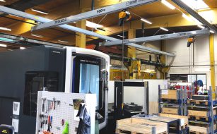 کاربرد جرثقیل سقفی برقی در خط تولید